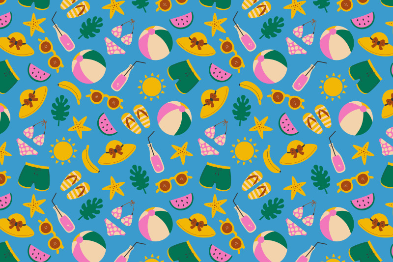 retro-summer-seamless-patterns-amp-digital-papers