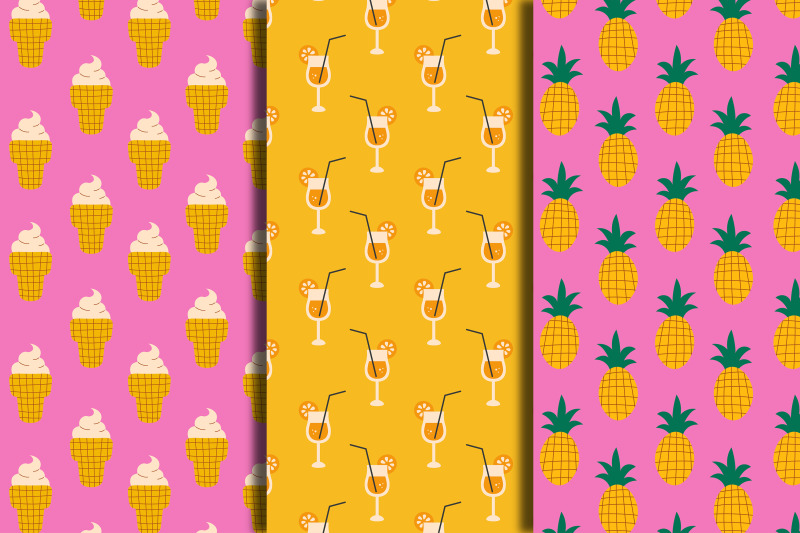 retro-summer-seamless-patterns-amp-digital-papers