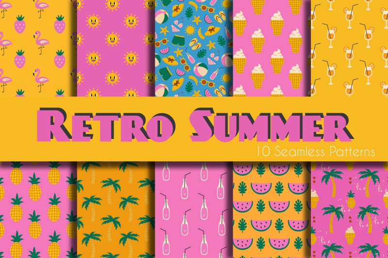 retro-summer-seamless-patterns-amp-digital-papers