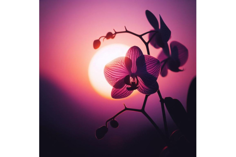 a-bundle-of-purple-orchid-isolated