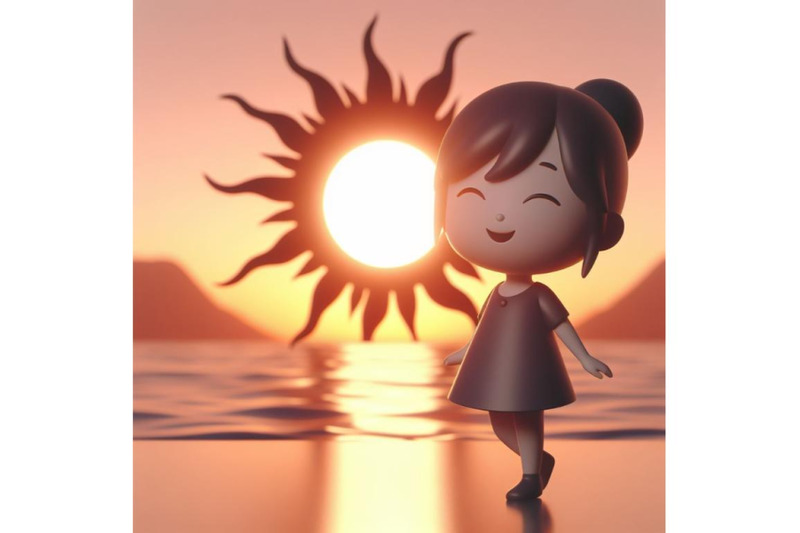 a-bundle-of-3d-realistic-happy-smiling-cute-sun