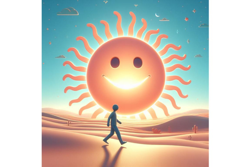 a-bundle-of-3d-realistic-happy-smiling-cute-sun