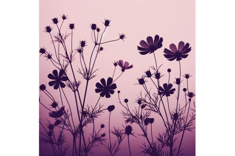 a-bundle-of-flowers-in-simple-background