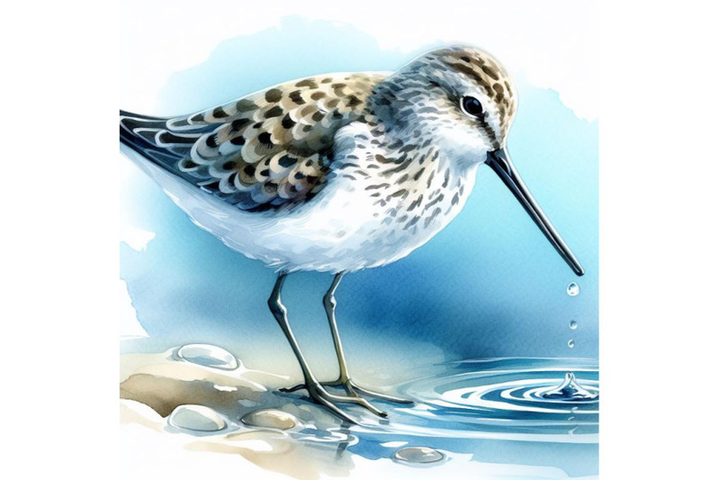 bundle-of-sandpiper-water-bird