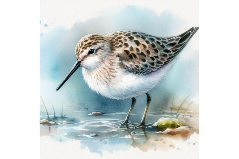 bundle-of-sandpiper-water-bird