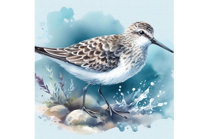 bundle-of-sandpiper-water-bird