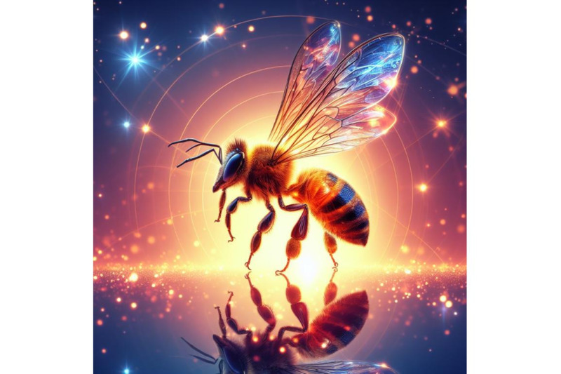 a-bundle-of-shiny-honey-bee