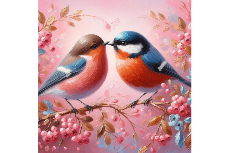 bundle-of-romantic-card-with-birds-in-love