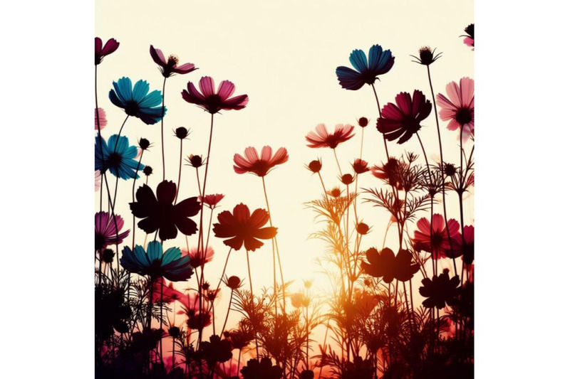 a-bundle-of-multi-colored-flowers-in-the-white-background