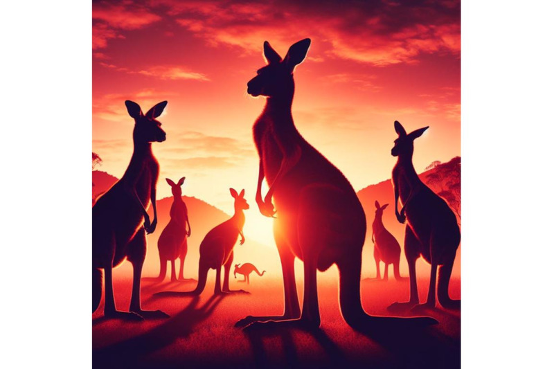 a-bundle-of-australian-big-red-kangaroo