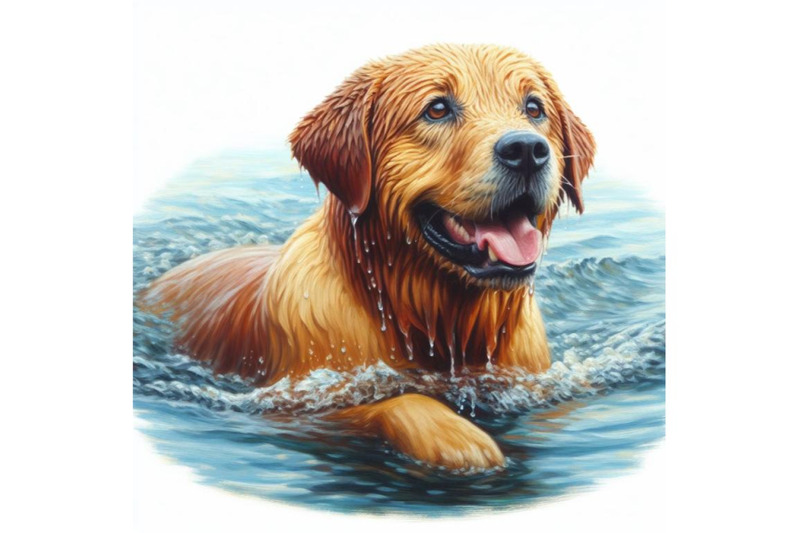 bundle-of-a-dog-exercising-swimming