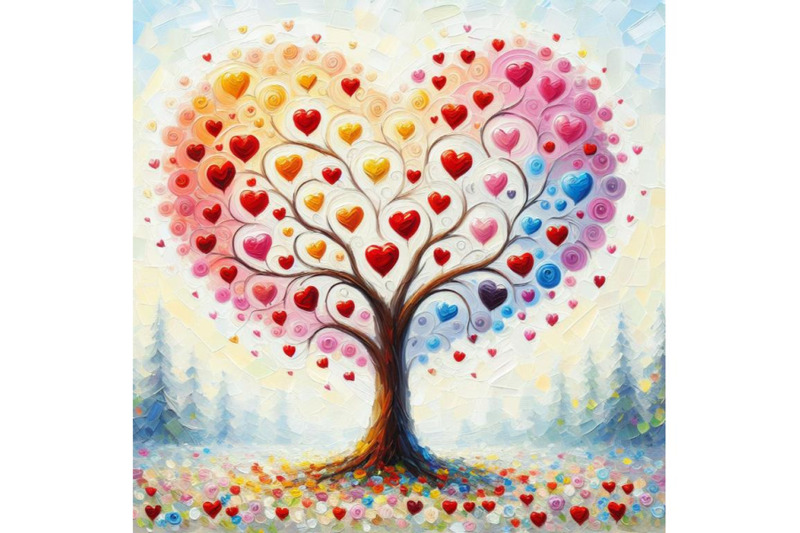 bundle-of-love-tree-with-hearts-for-your-design