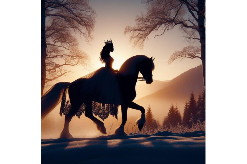 a-bundle-of-princess-riding-horse-at-winter