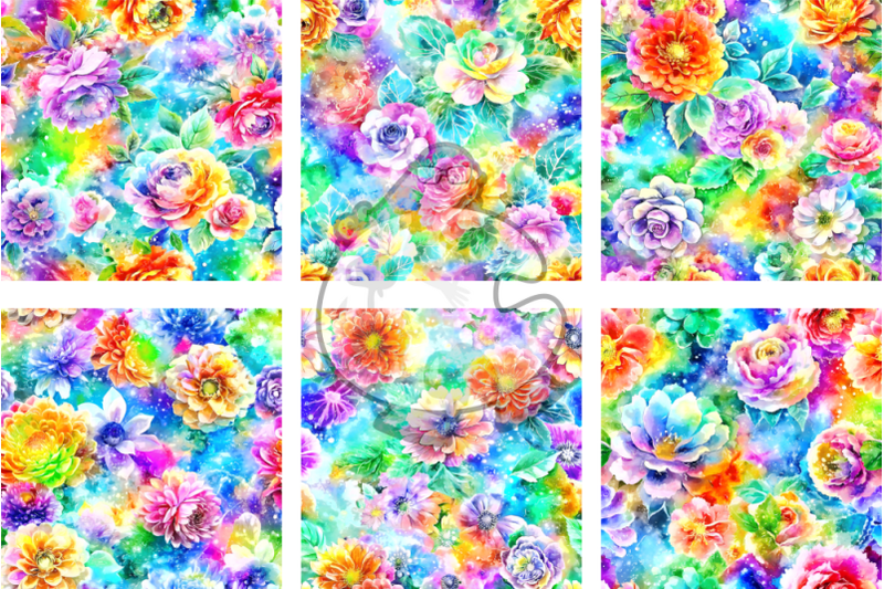 dreamy-flowers-watercolor-floral-pattern-papers