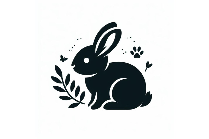 bundle-of-cute-rabbit-woodland-animal