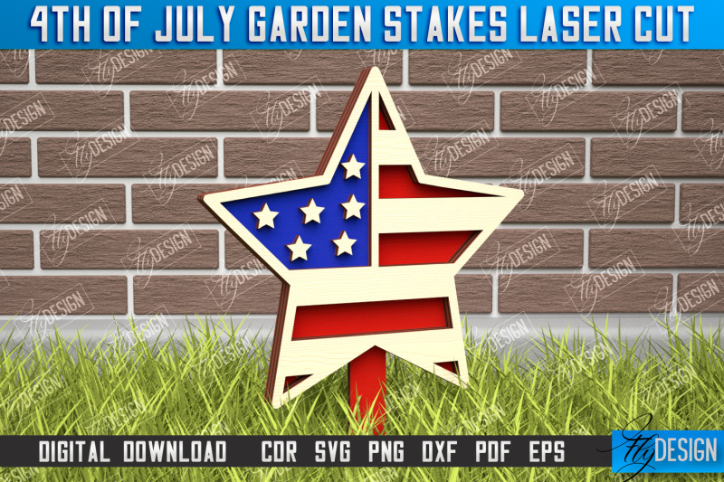 4th-of-july-garden-stakes-plant-stakes-plant-marker-lawn-stakes