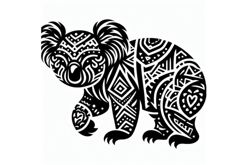 bundle-of-animal-tribal-koala