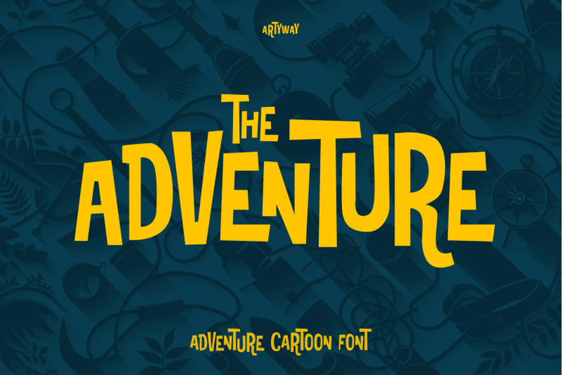 adventure-cartoon-font