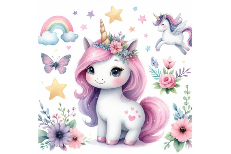 bundle-of-cute-pony-unicorn