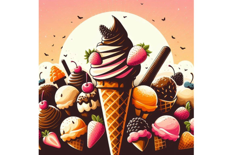 a-bundle-of-ice-cream-clipart