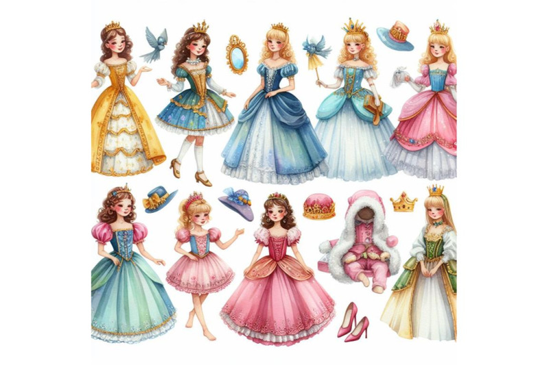 bundle-of-princess-in-different-costumes