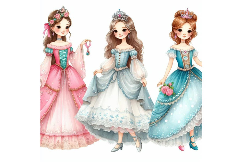 bundle-of-princess-in-different-costumes