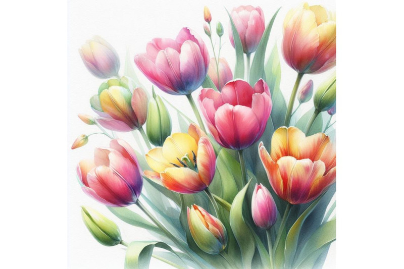 bundle-of-beautiful-tulips-for-mother-s-day-on-light-background