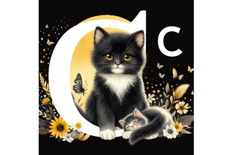 bundle-of-animal-alphabet-c-with-cat