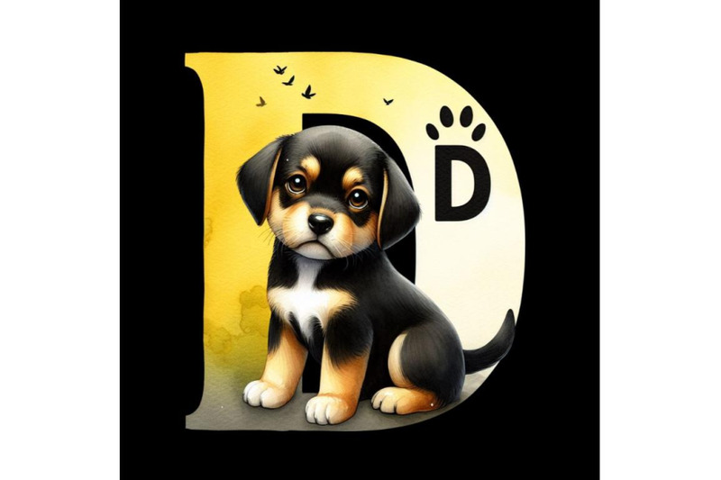 bundle-of-animal-alphabet-d-with-puppy-dog