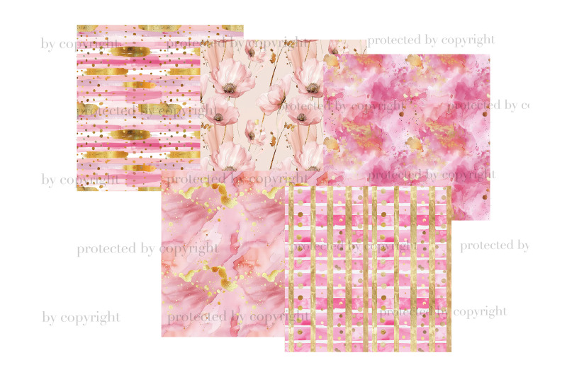 glam-planner-digital-papers-pink-seamless-pattern