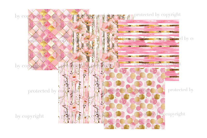 glam-planner-digital-papers-pink-seamless-pattern