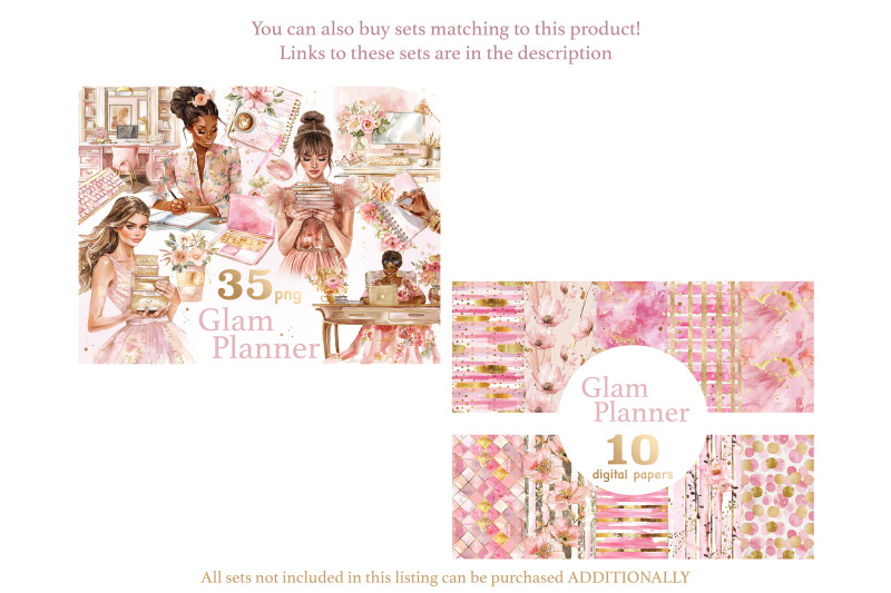 glam-planner-digital-papers-pink-seamless-pattern