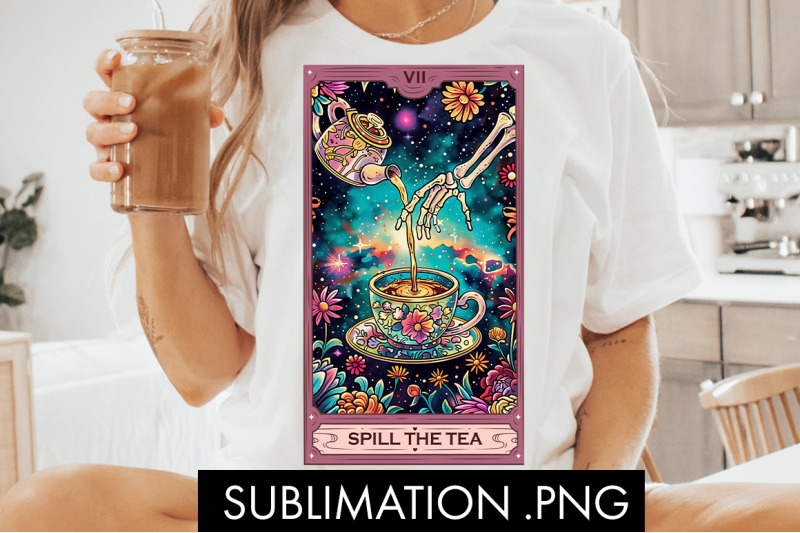 tarot-card-spill-the-tea-png-sublimation