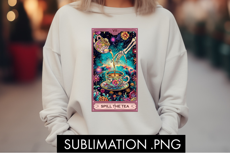 tarot-card-spill-the-tea-png-sublimation