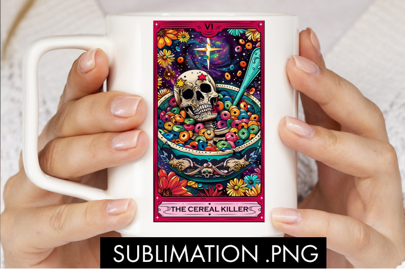 tarot-card-the-cereal-killer-png-sublimation