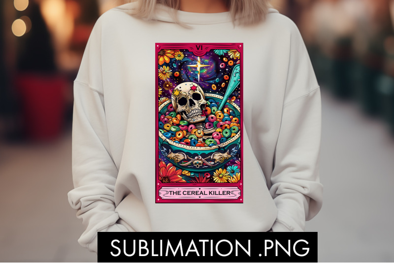 tarot-card-the-cereal-killer-png-sublimation