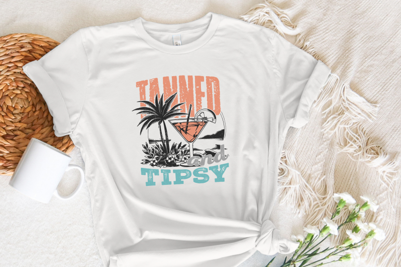 tanned-and-tipsy-png-summer-png-retro-summer-png-trendy-summer-png-beach-png-sublimation-designs-girl-trip-boho-summer