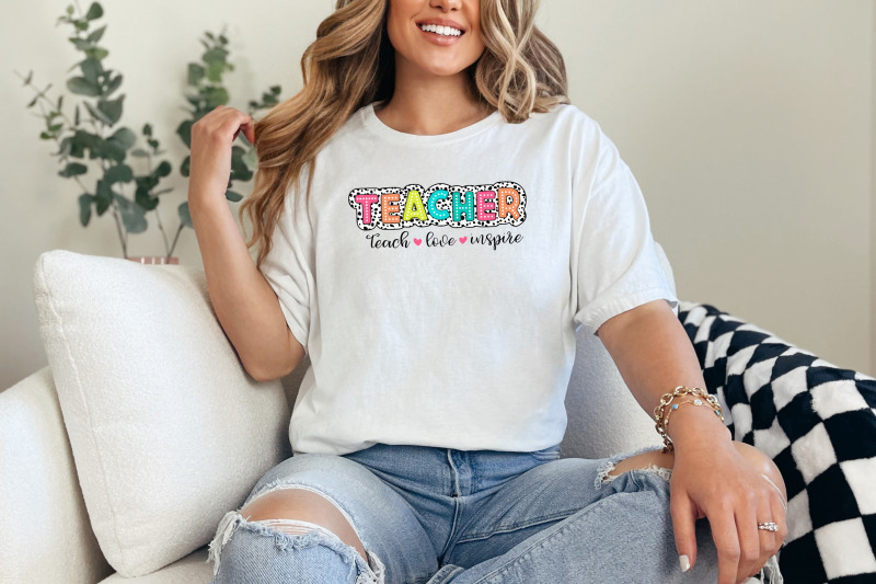 teacher-dalmatian-png-teach-love-inspire-png-teacher-appreciation-gift-back-to-school-png-teacher-sublimation-teacher-shirt-design