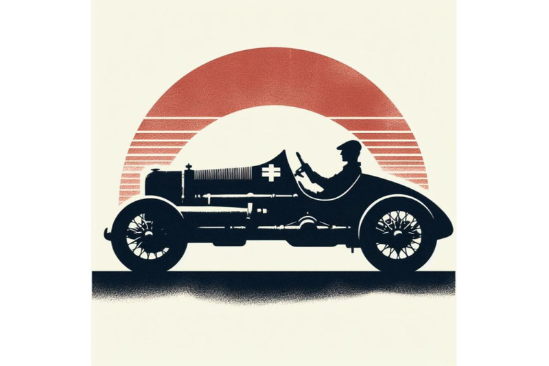 a-bundle-of-retro-race-car-vintage-vector-symbol