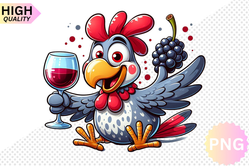 funny-bird-with-wine-glass-clipart