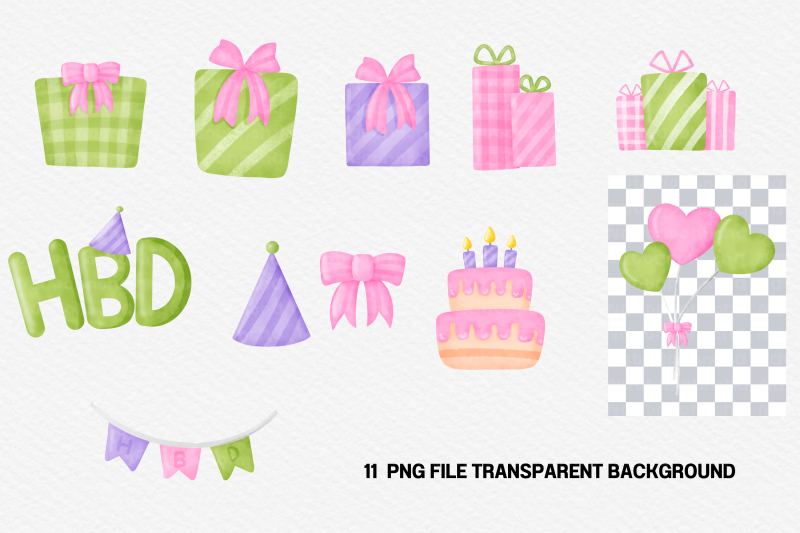 watercolor-birthday-party-cat-clipart