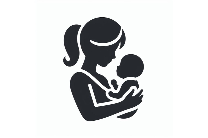 a-bundle-of-mom-and-baby-icon-mom-and-baby-isolated-symbol