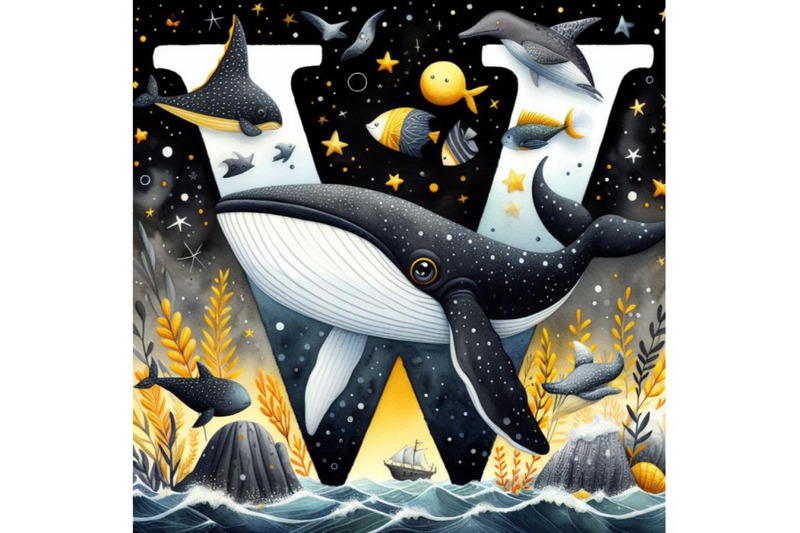 bundle-of-animal-alphabet-w-with-whale