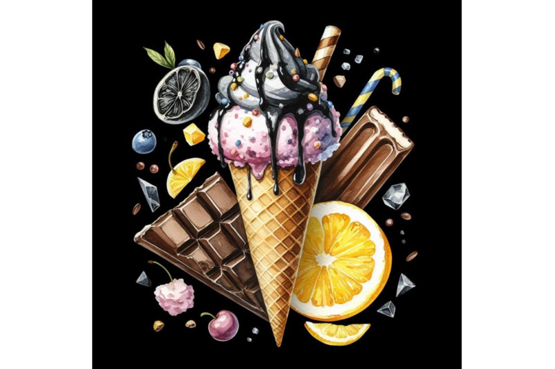 bundle-of-yummy-ice-cream-cone