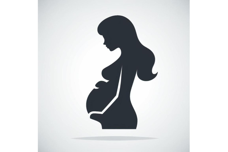 a-bundle-of-pregnant-woman-icon-woman-pregnancy-symbol