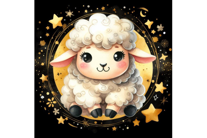 bundle-of-sheep-cute-animal-character