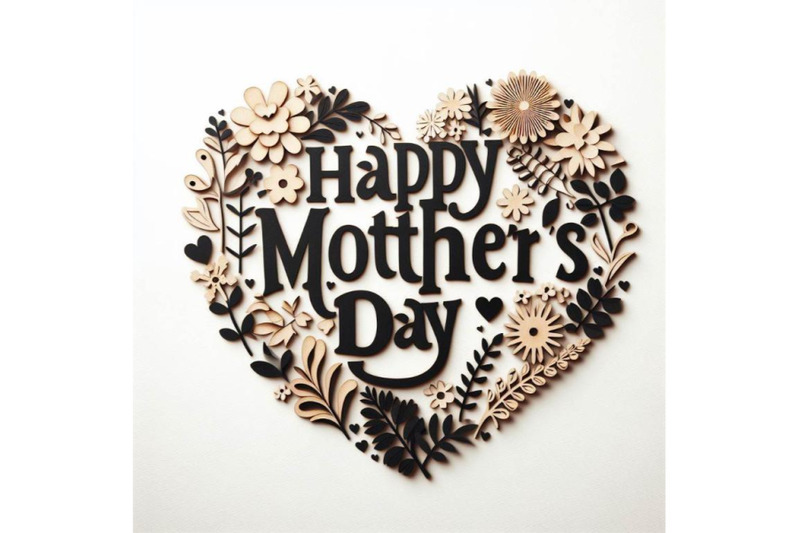 bundle-of-text-happy-mother-s-day-with-a-heart