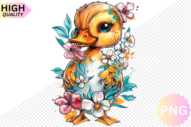 funny-duck-clipart-sublimation-bundle