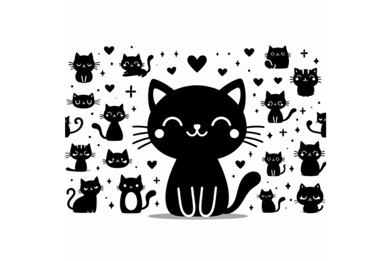 bundle-of-clipart-cute-cat