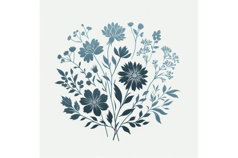 bundle-of-dusty-blue-floral-graphics